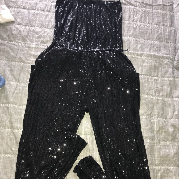 michael kors sequin jumpsuit